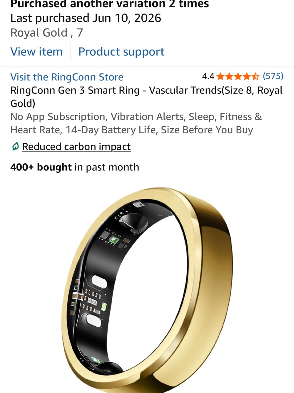 Gen 3 ringconn